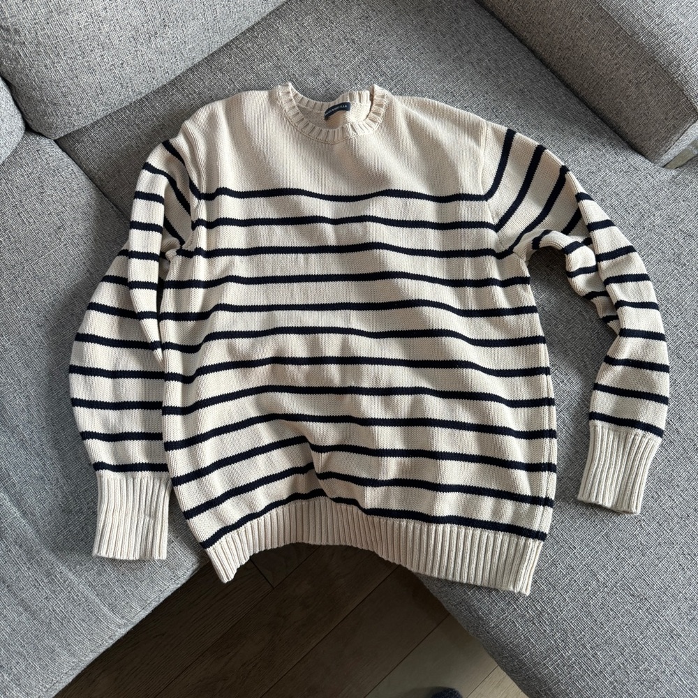 Brandy Melville Striped Cotton Sweater